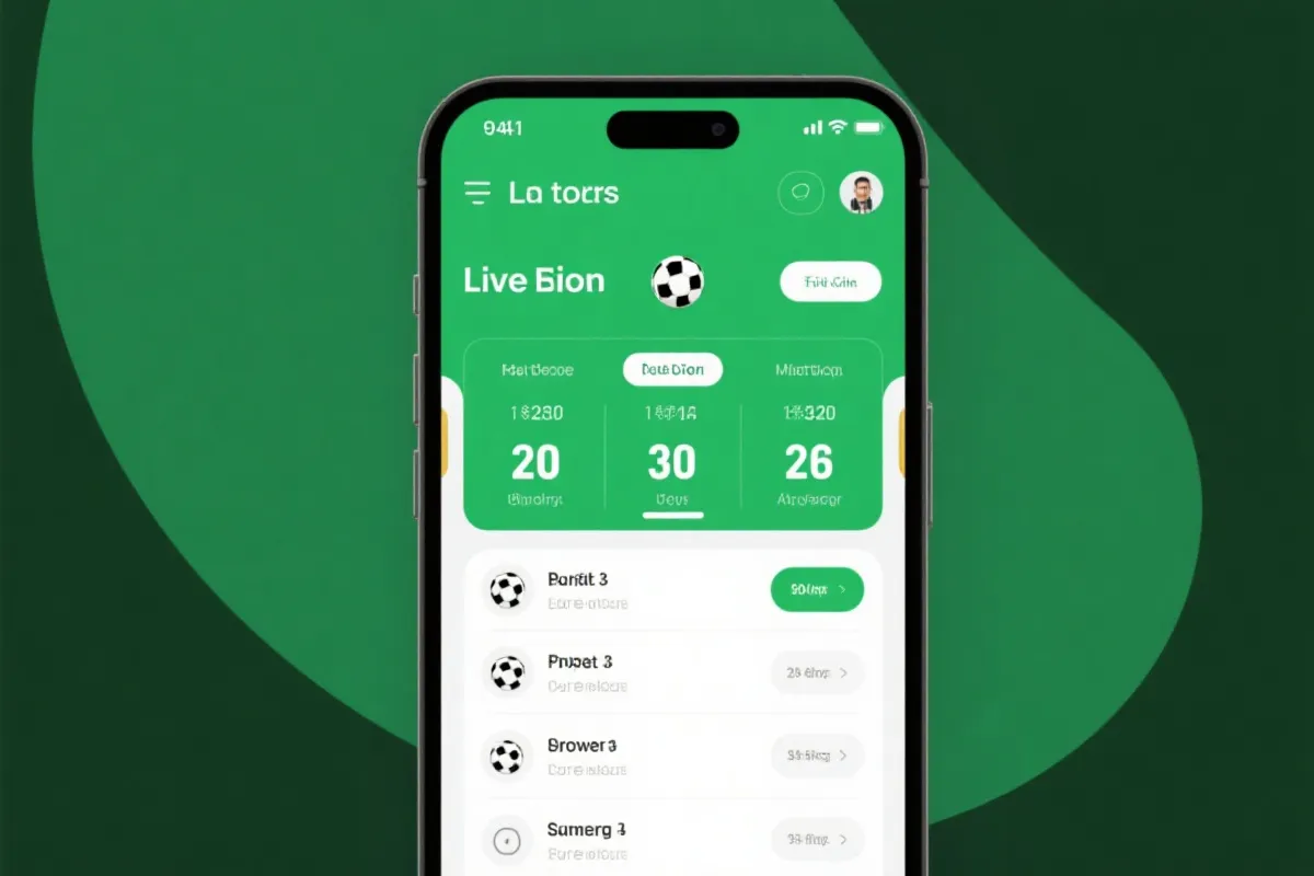 2026世界杯APP 界面 - 比分与赛程