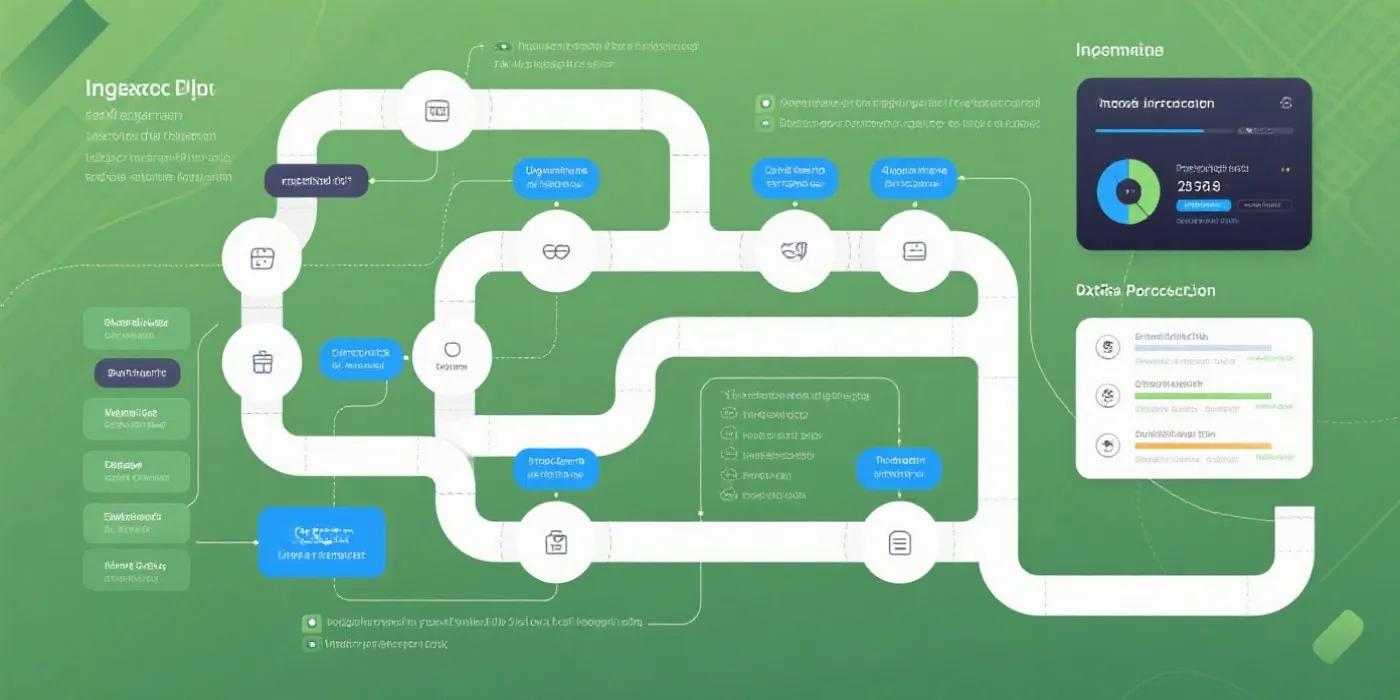数据流程信息图